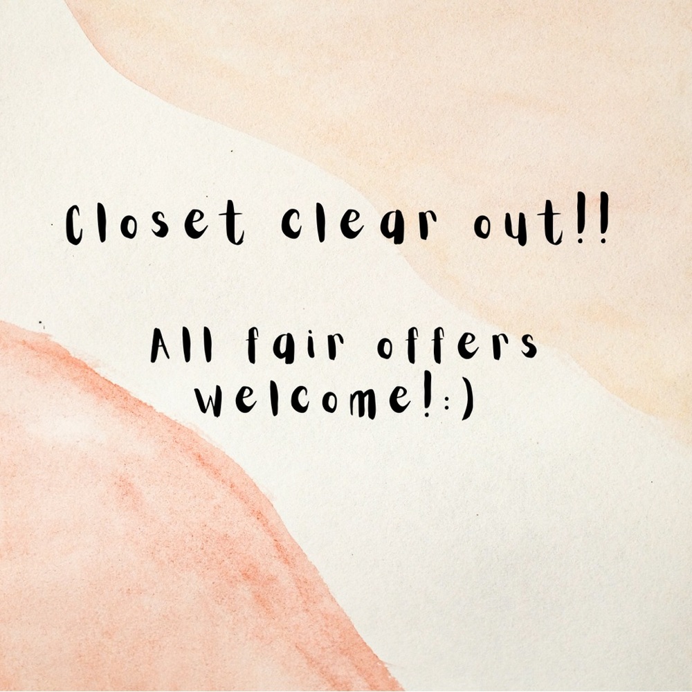Closet Clear Out